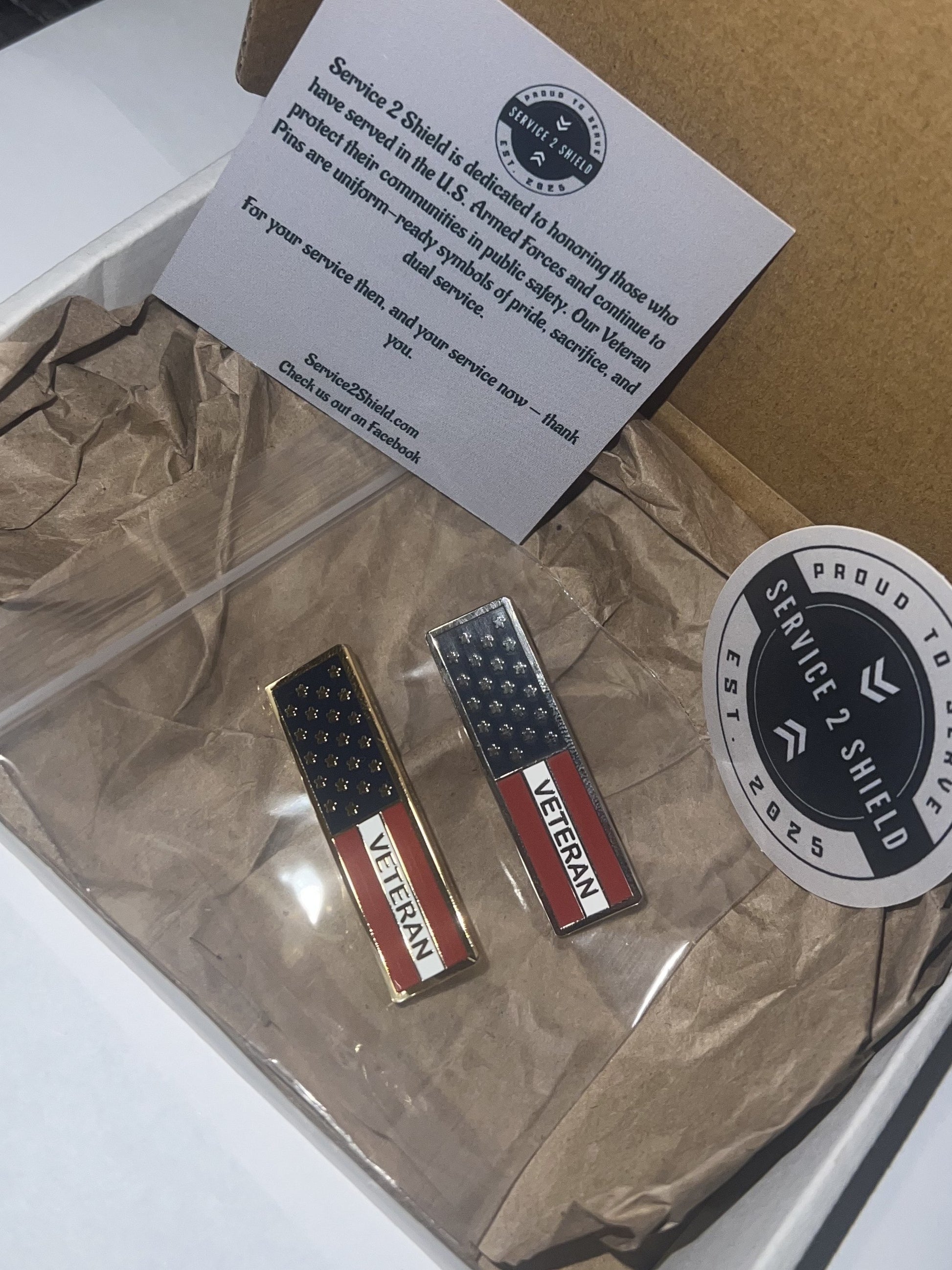 U.S. VETERAN PIN